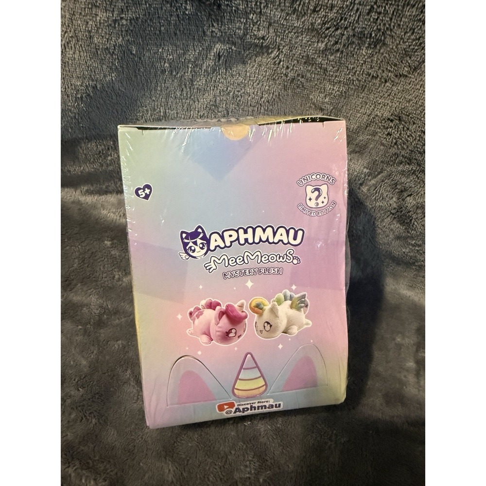 New Sealed Aphmau MeeMeows Mystery Plush - Unicorn Limited Edition 6025U9